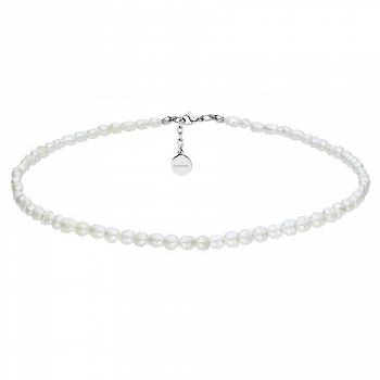 Naszyjnik choker z pereł hodowlanych WA516